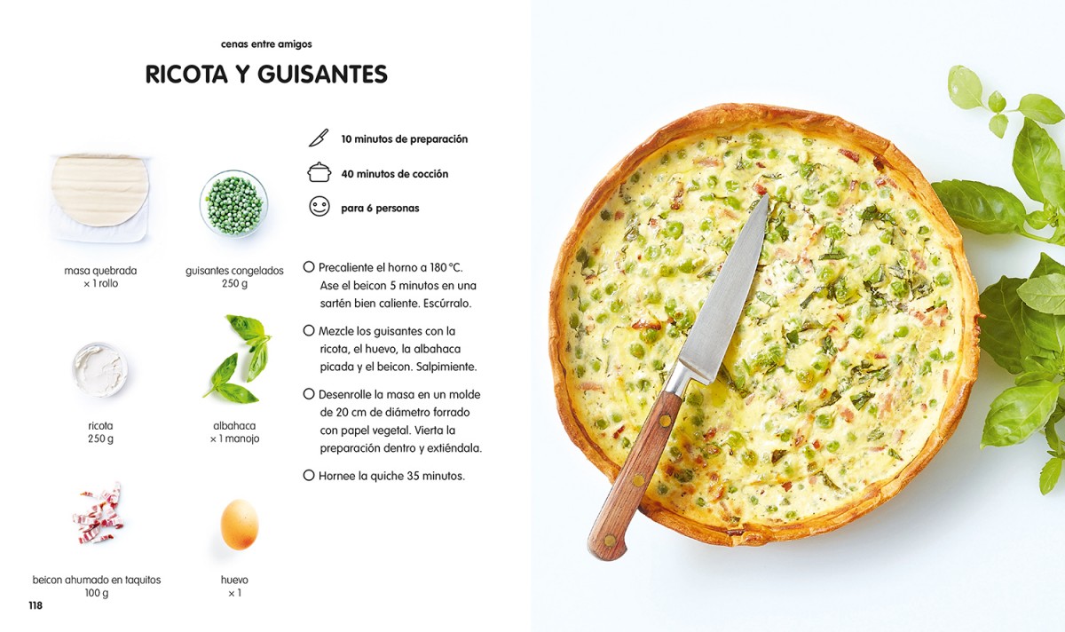 Quiches y tartas 100 recetas