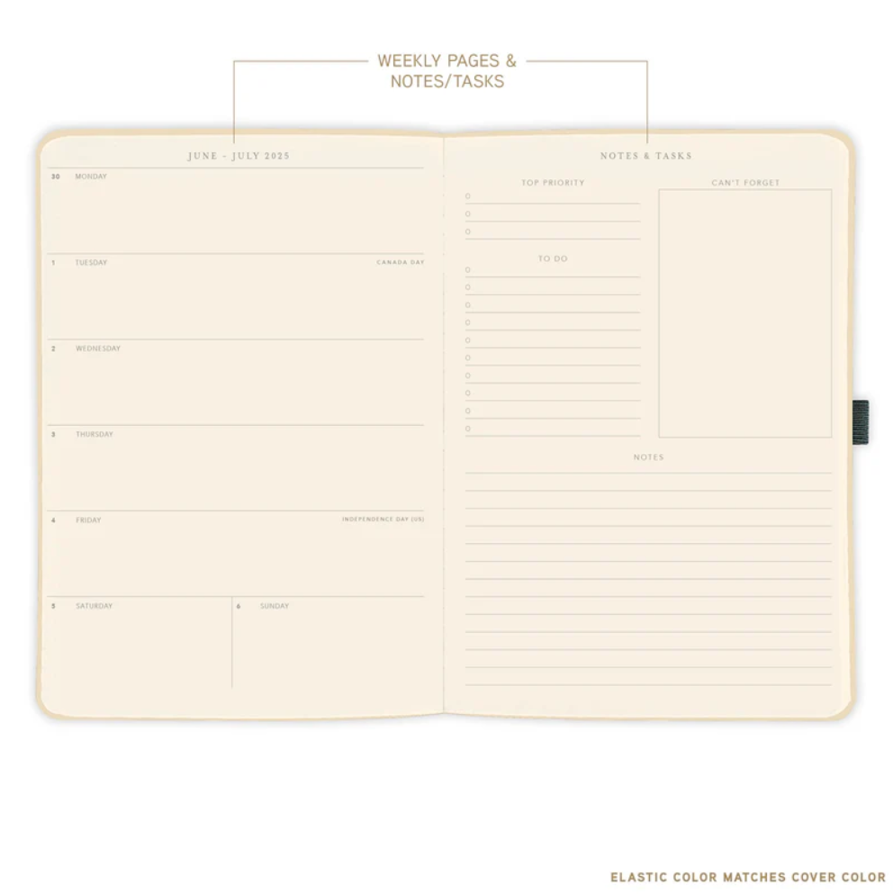 Planner Apollo Collection Brown PU801026