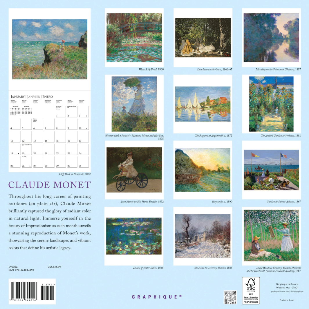 WC 2026 Claude Monet CY0326