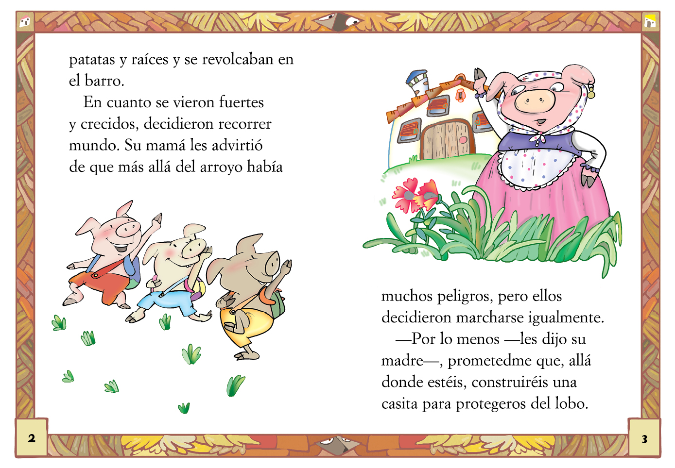 Los tres cerditos - Leo 5 minutos antes de dormir