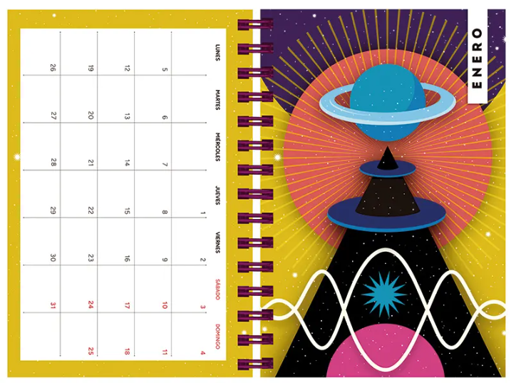 Agenda 2026 Paulo Coelho Anillada Circulos