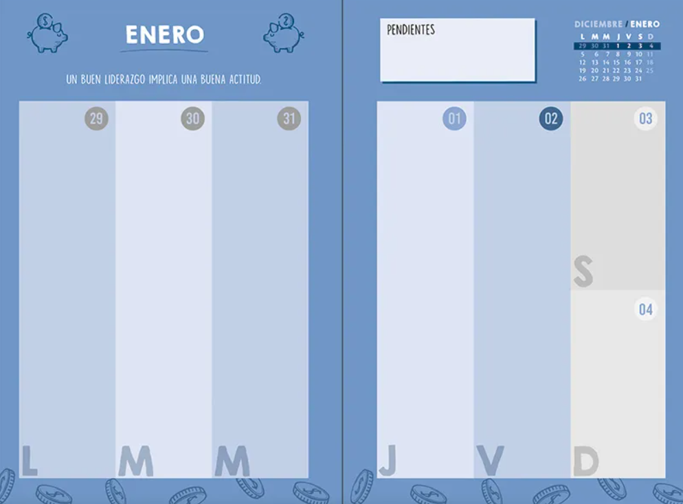 Agenda 2026 Mente Millonaria