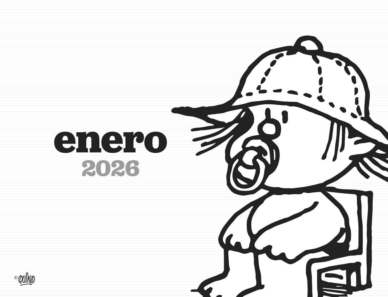 Mafalda 2026 Calendario de Coleccion