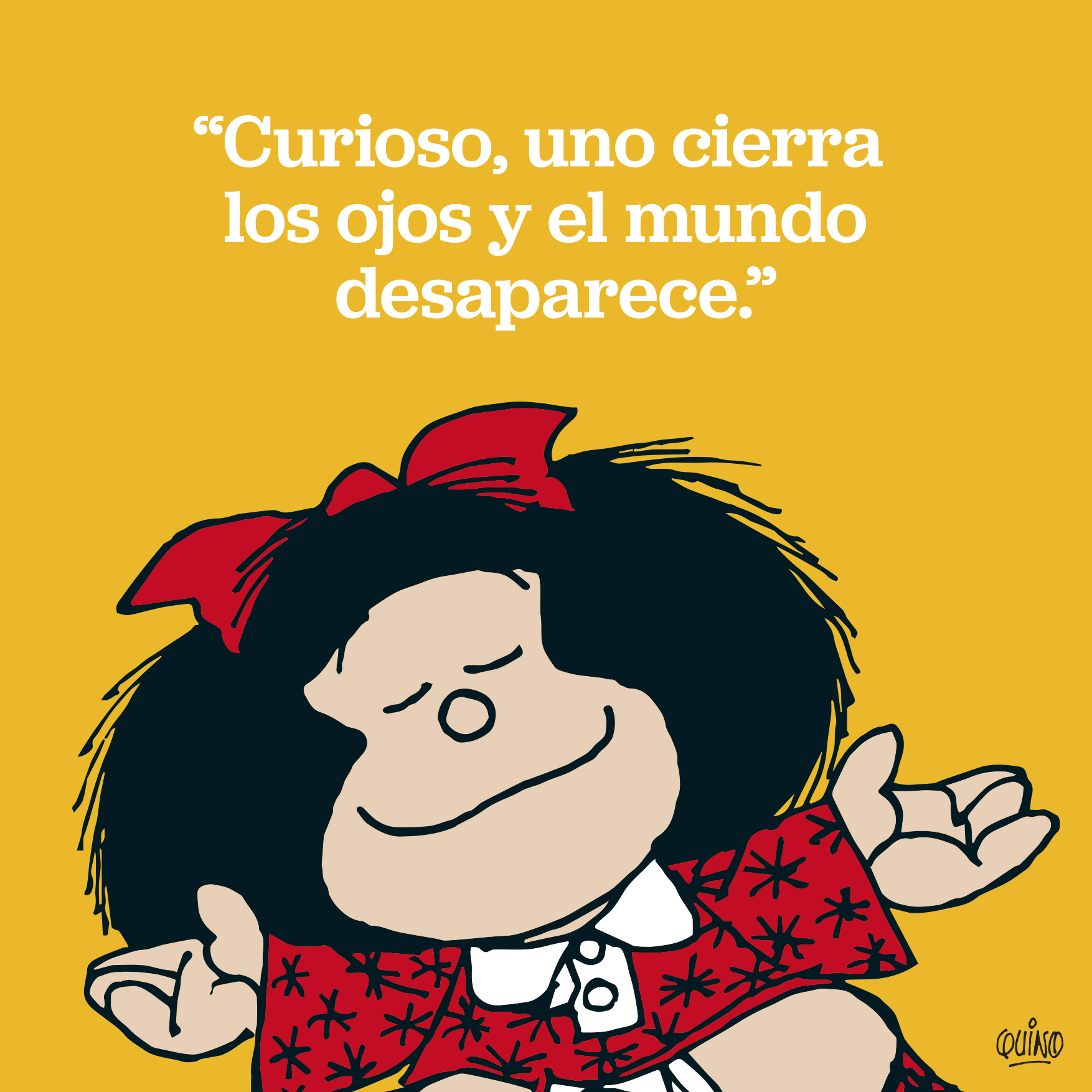 Mafalda 2026 Calendario de Pared