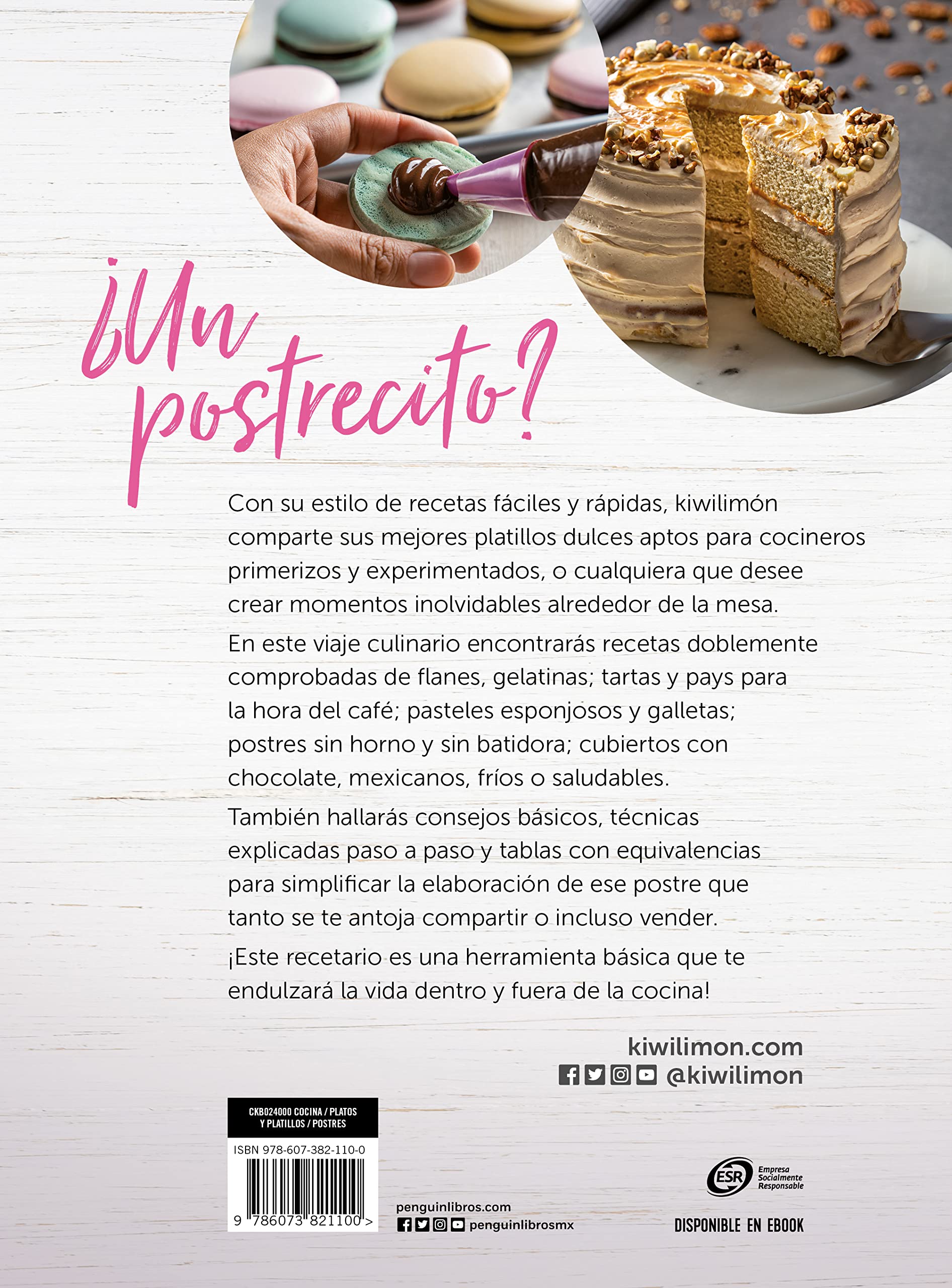 Kiwilimón, los mejores postres