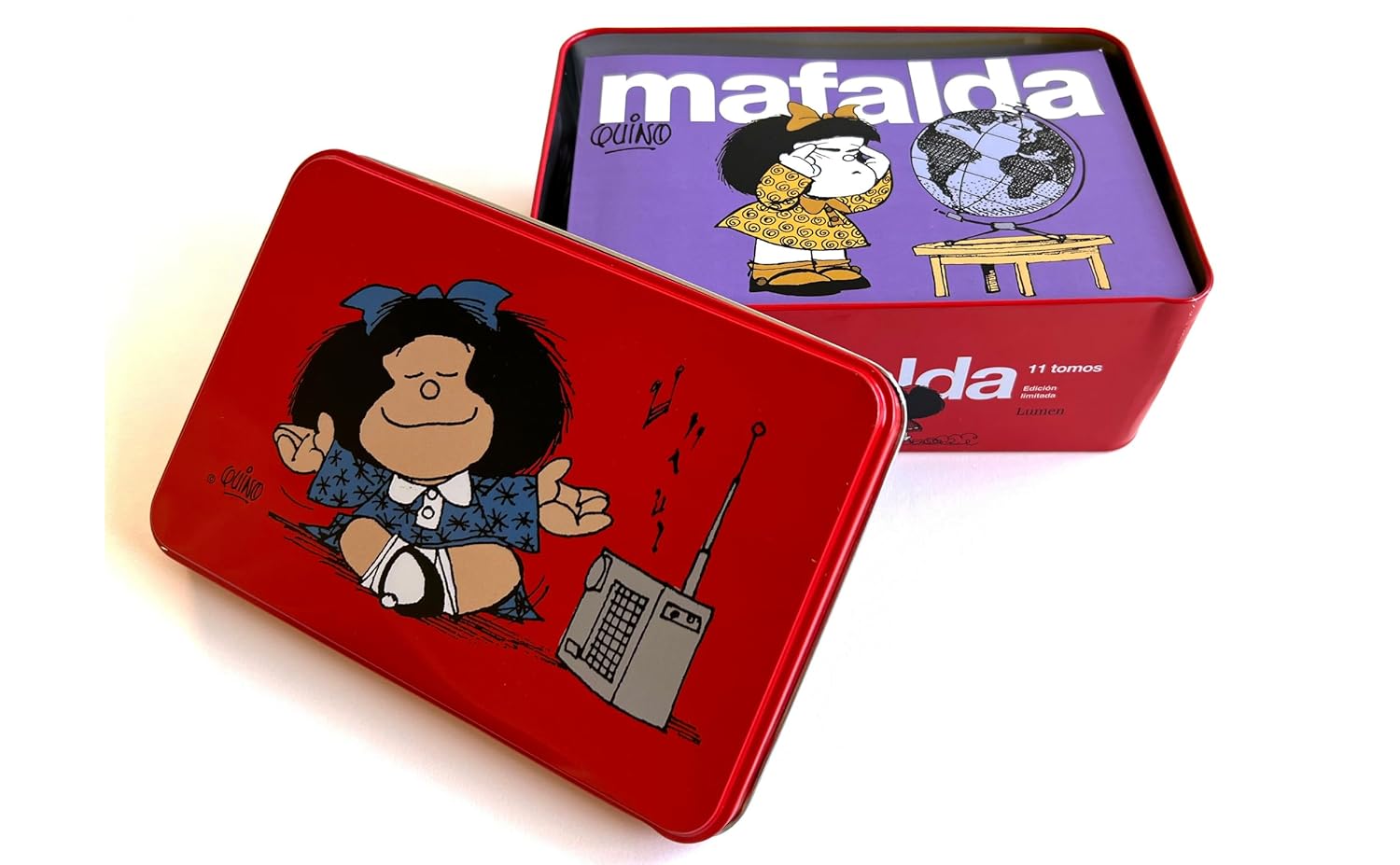 Mafalda Coleccion lata roja (11 libros)