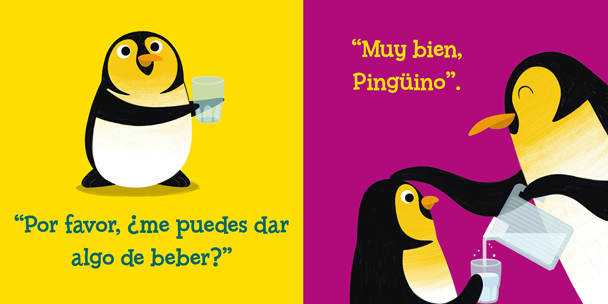 Pinguino dice por favor