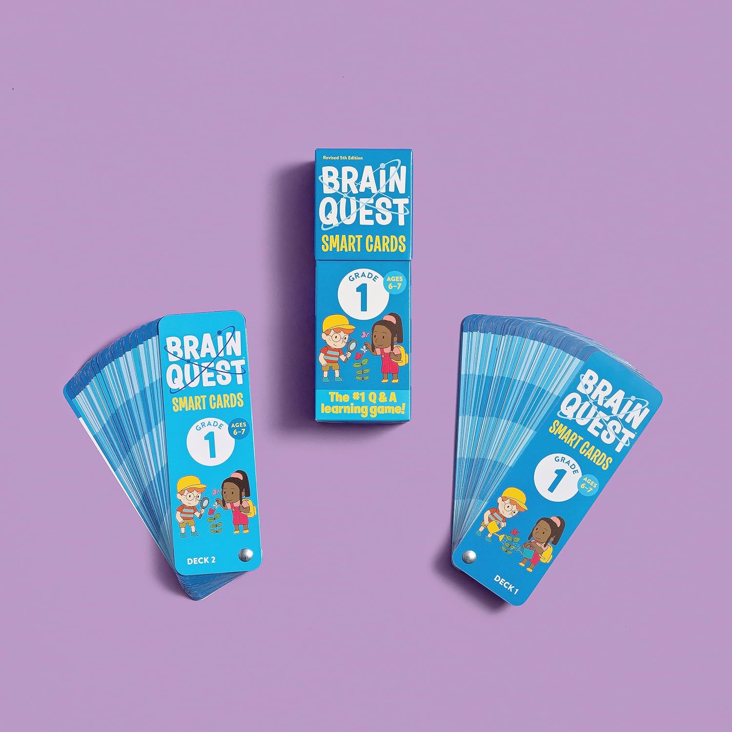 Brain Quest 1st Grade Smart Cards