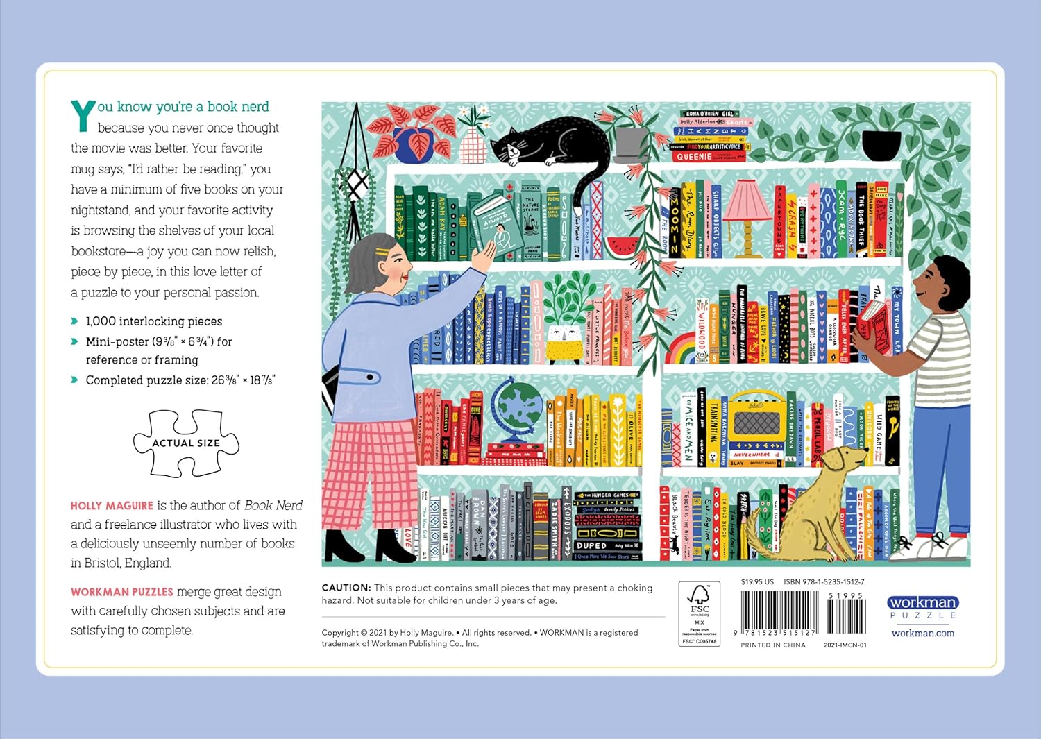 Puzzle Book Nerd 1,000 piece