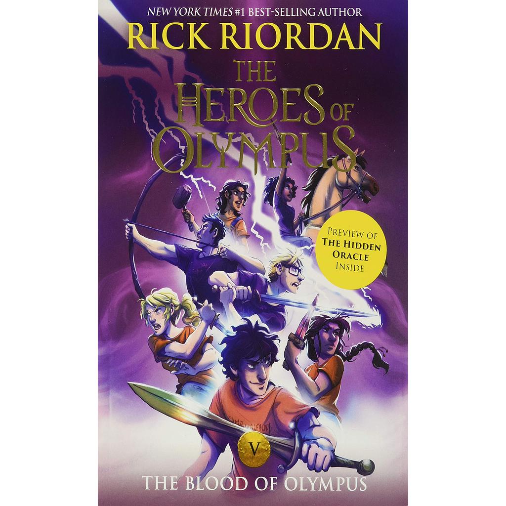 The Heroes of Olympus 5 The blood of olympus