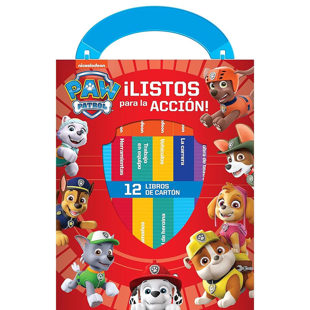 Paw Patrol listos para la accion 12 libros