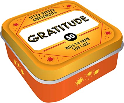 After dinner amusements gratitude