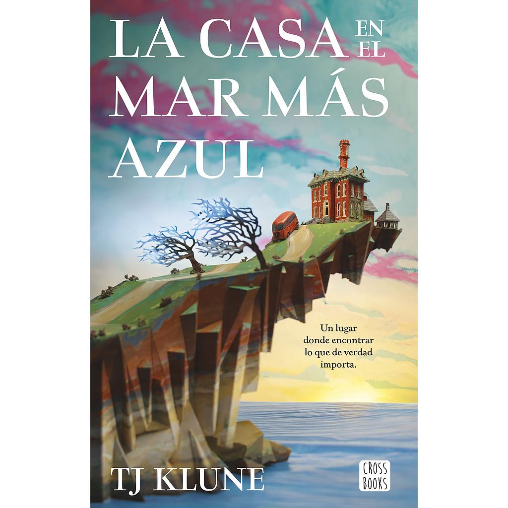 La casa en el mar mas azul
