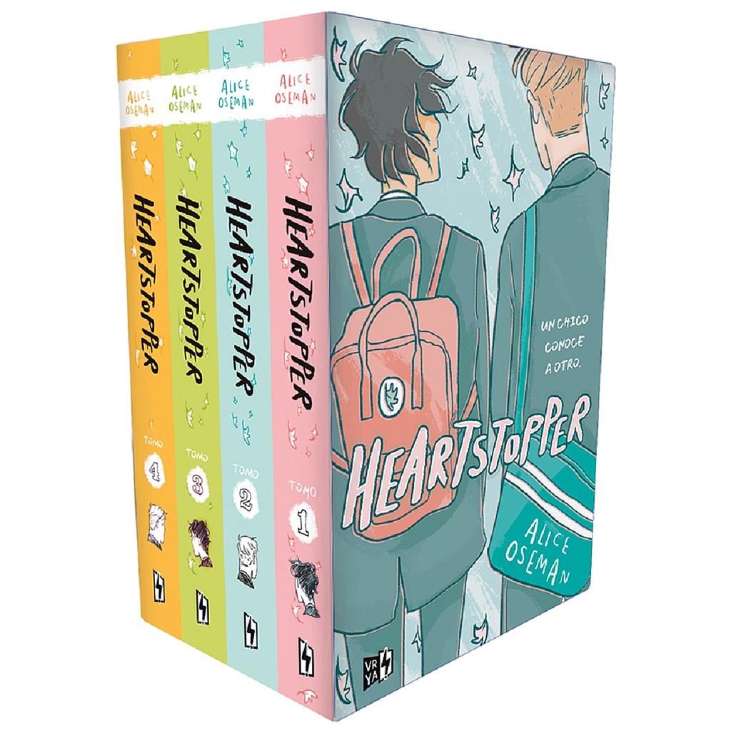 Heartstopper  Paquete 4 Libros