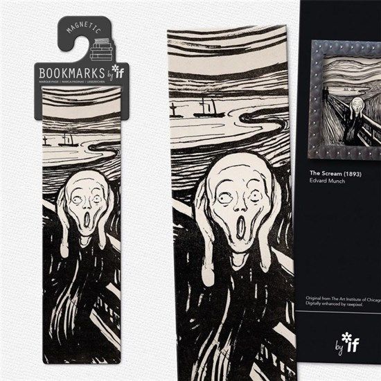 Bookmarks Magnetic The scream