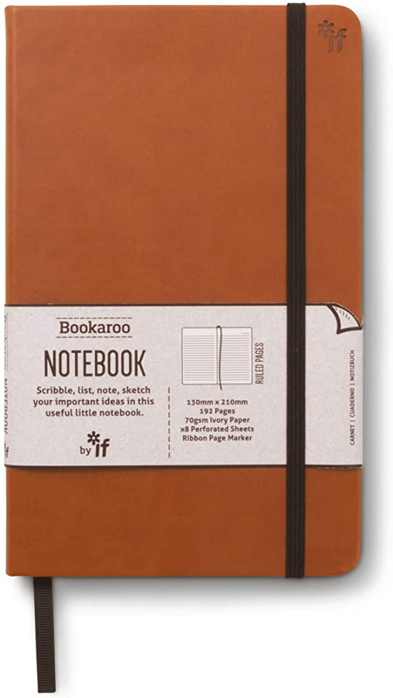 Bookaroo Notebook Brown