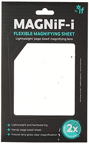 Magnifi flexible magnifying sheet