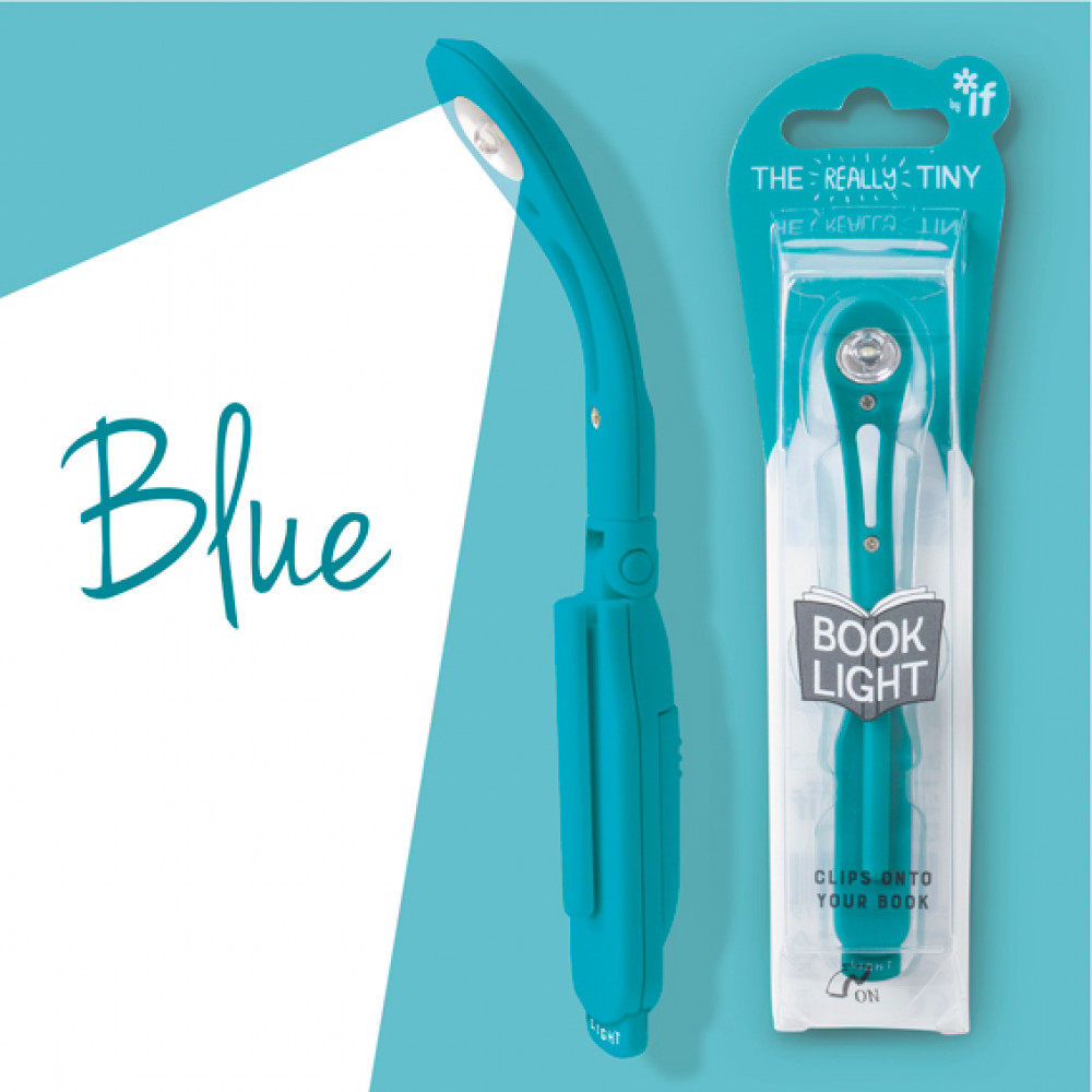 Really tiny book light blue