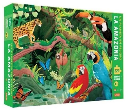 La amazonia libro - puzzle