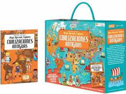 Civilizaciones antiguas - libro y puzzle