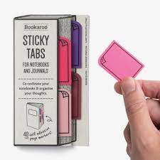 Bookmark Bookaroo Sticky Tabs Pinks
