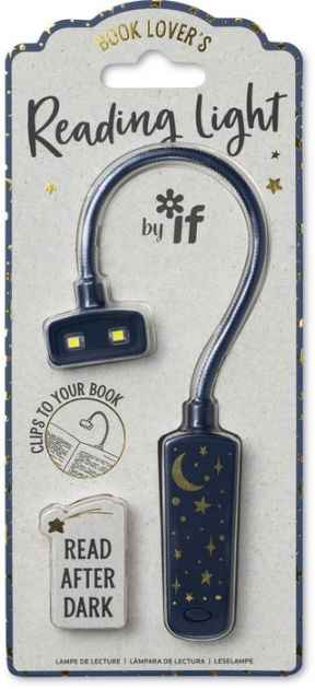 Book Lovers reading light moon &amp; stars