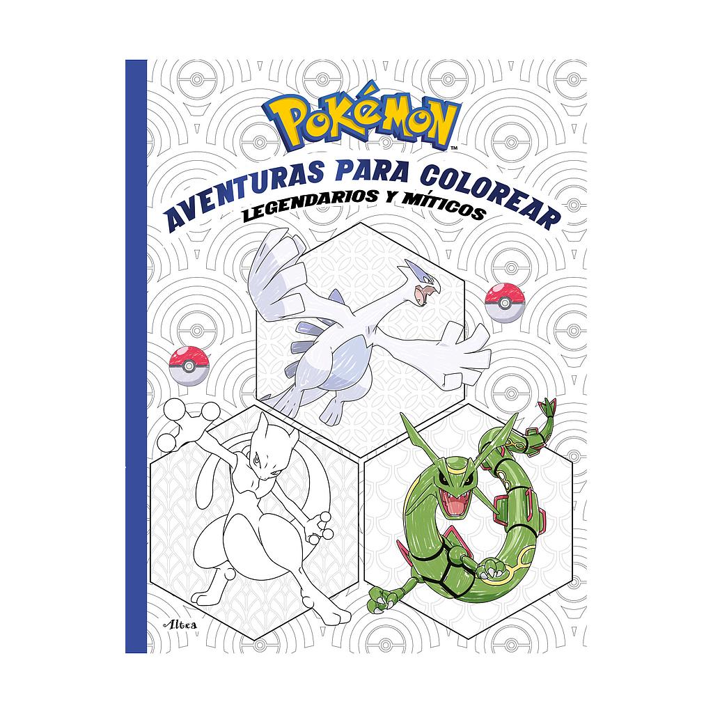 Pokemon. Aventuras para colorear: legendarios y singulares