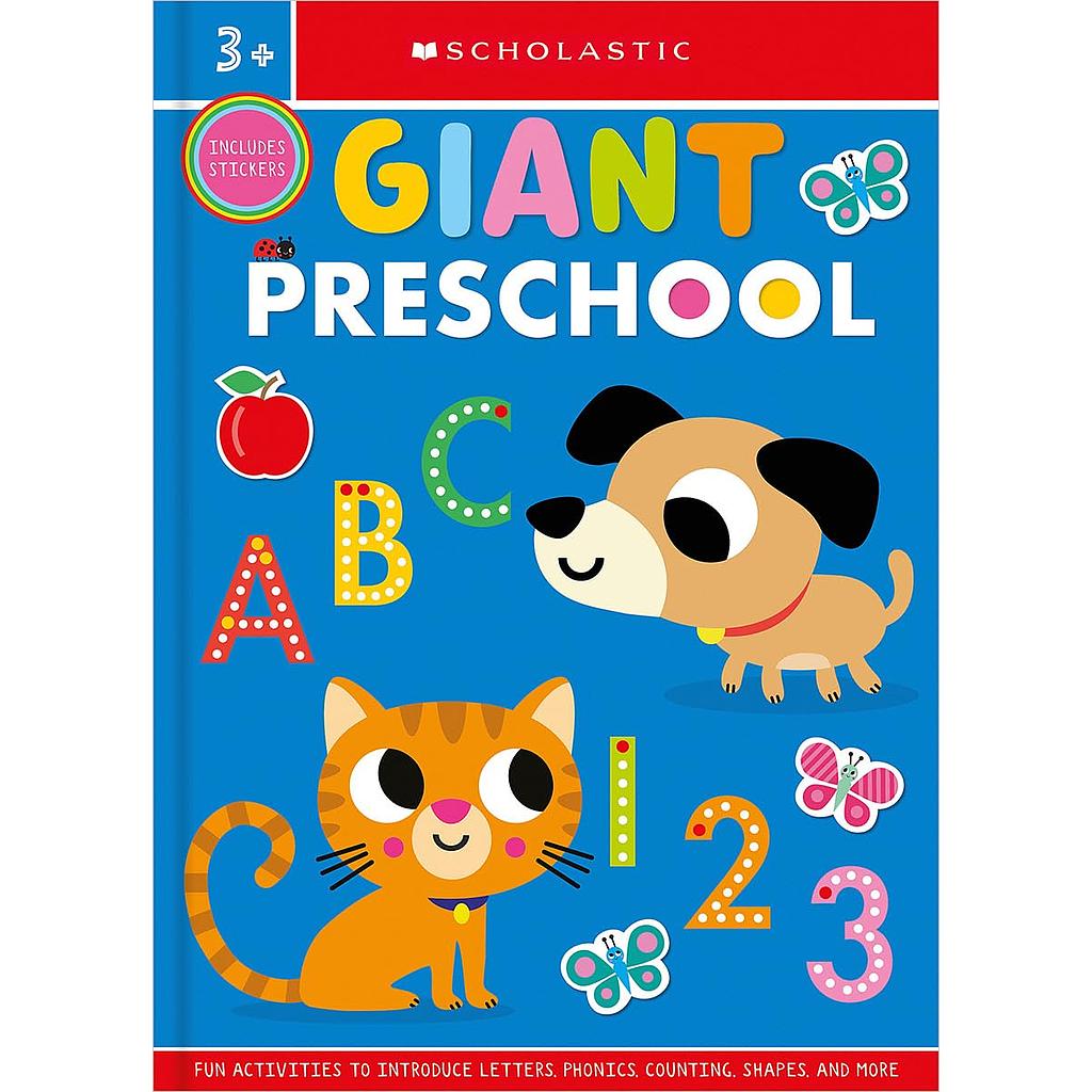 Giant Preschool Workbook