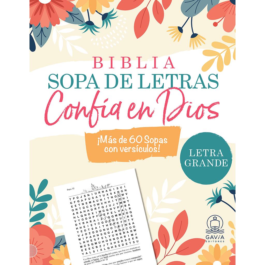 Biblia Sopa de letras Confia en Dios