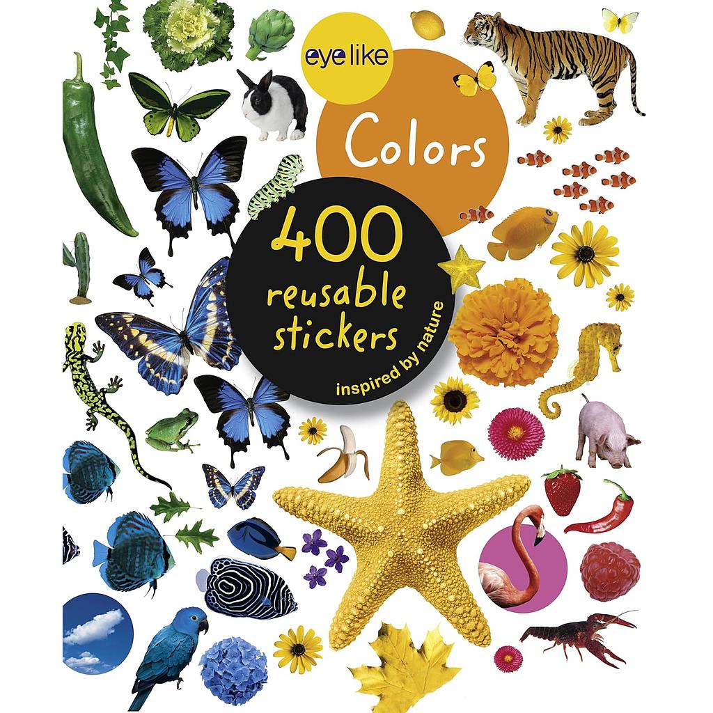 Eyelike Colors 400 reusable stickers