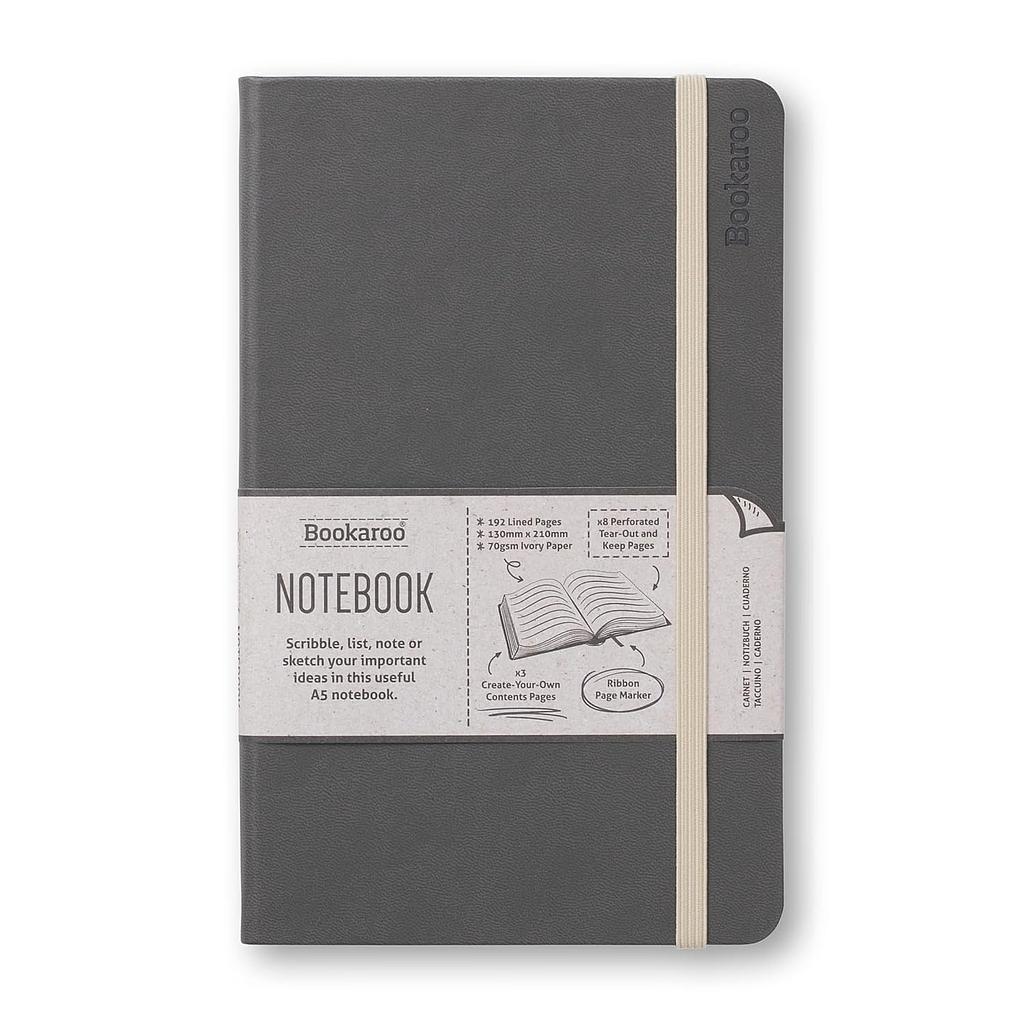 Bookaroo Notebook Charcoal
