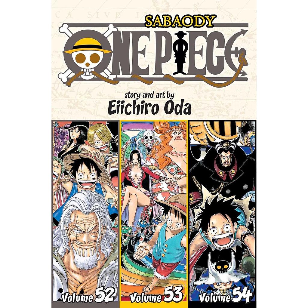 One Piece 3-in-1 Vol.52 53 54