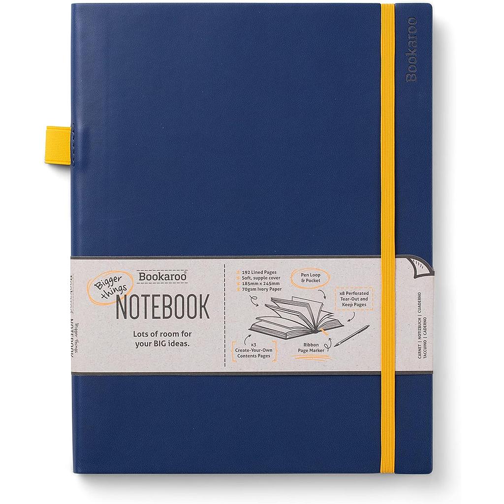 Journal Bookaroo Bigger Things Navy