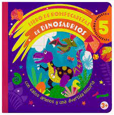 Libro de rompecabezas de dinosaurios