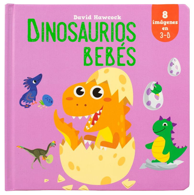 Dinosaurios Bebes. Increíble En 3d Pop-Up