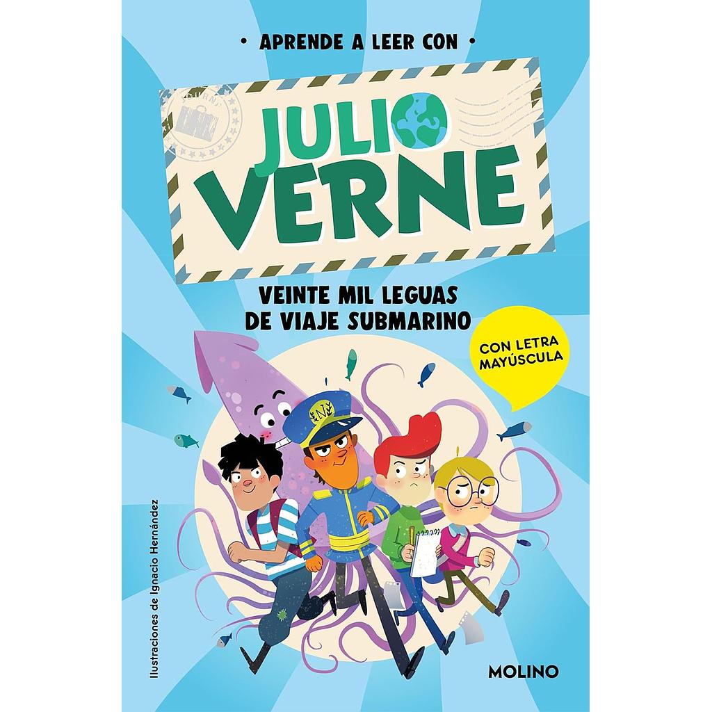 Aprende a leer con Julio Verne: Veinte mil leguas