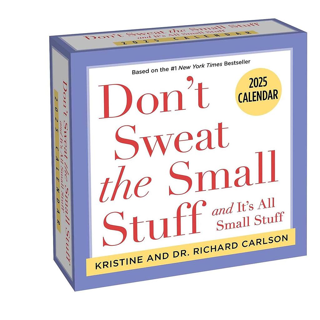 WC 2025 Don't Sweat the Small Stuff
