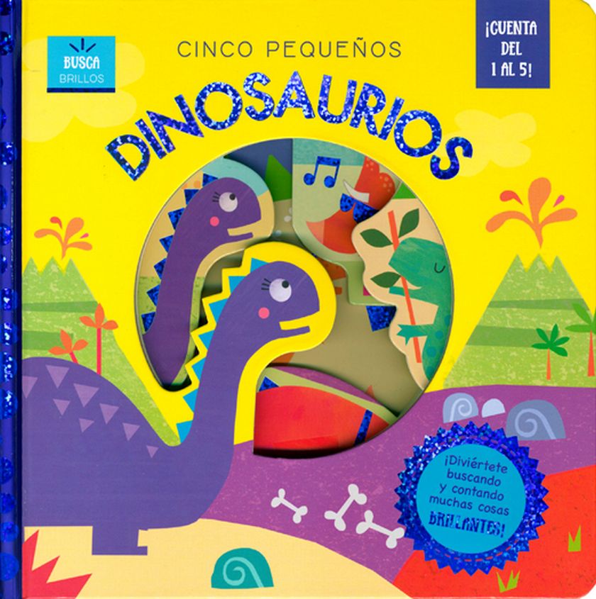 Cinco pequeños dinosaurios