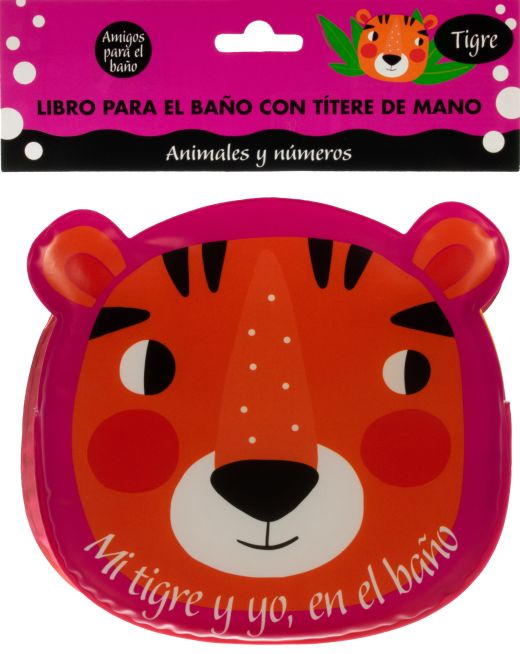 Mi tigre y yo en el baño