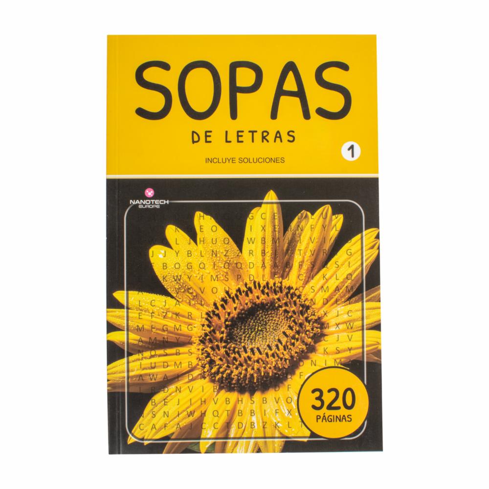 Sopa de letras 320 Pag. Portada Girasoles