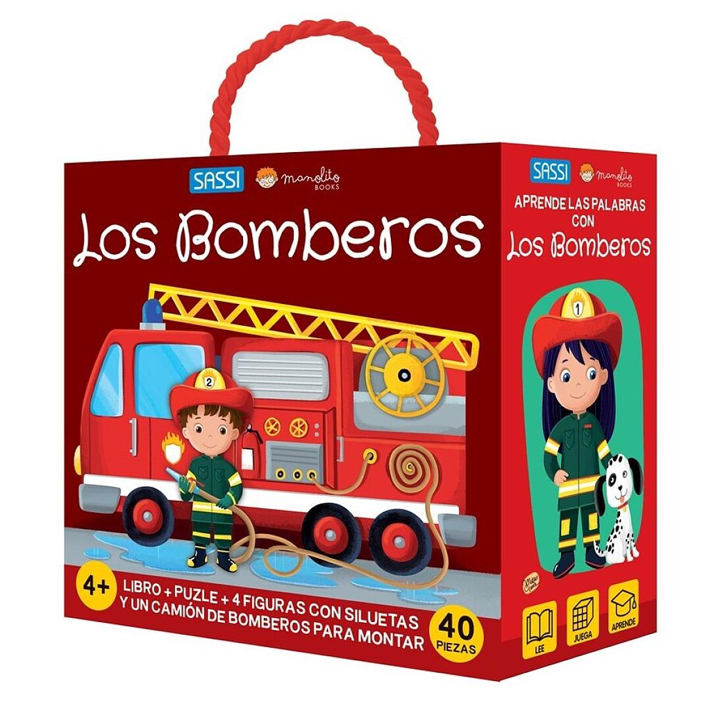 Bomberos - Libro y Puzzle