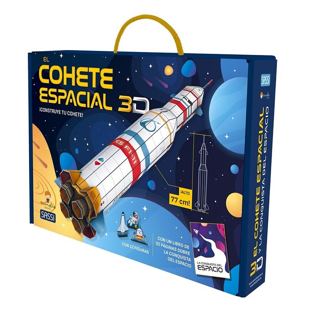 Cohete Espacial - Libro y Puzzle