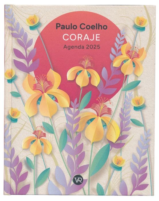 Agenda 2025 Paulo Coelho Cartone Coraje Flores 1