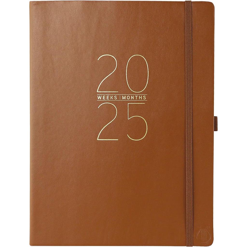 Planner Apollo Collection Brown PU801025