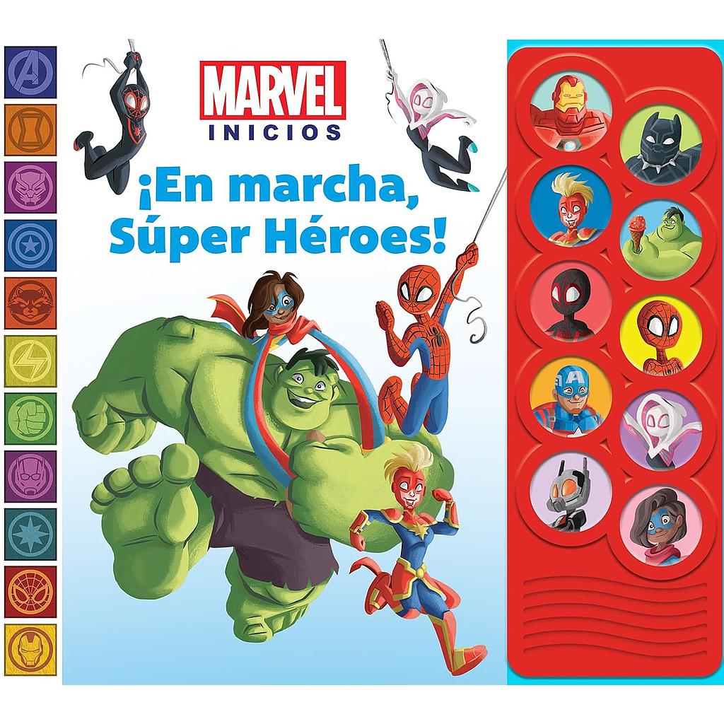 En marcha super heroes