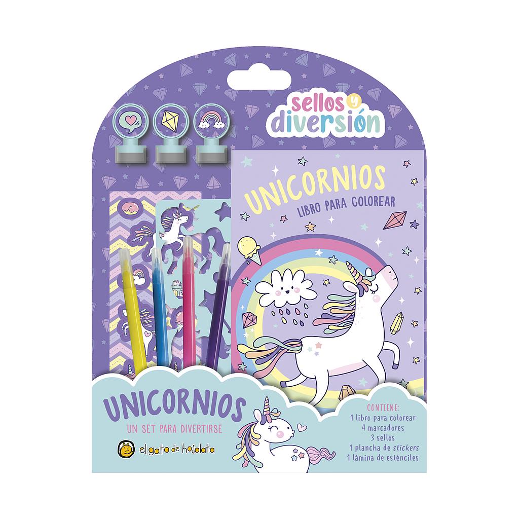 Sellos y diversiones. Unicornios