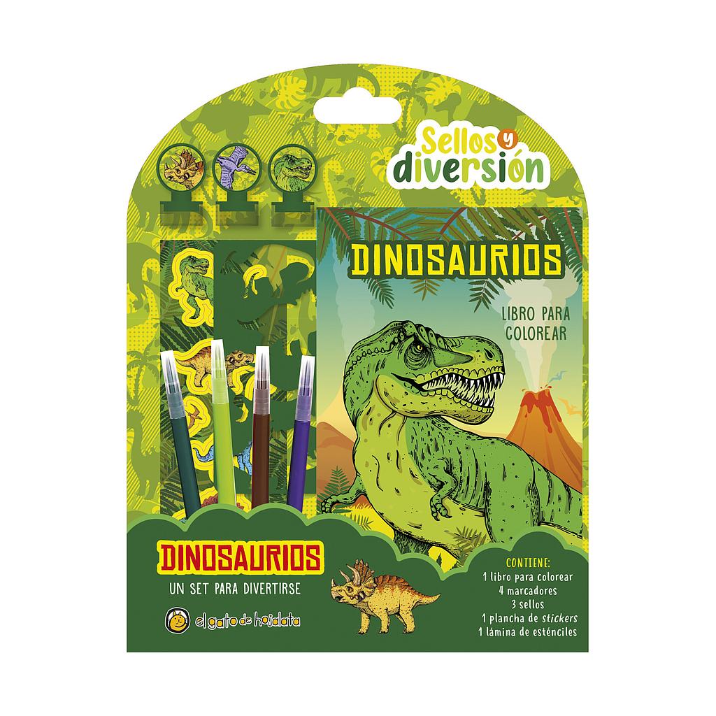 Sellos y diversiones. Dinosaurios
