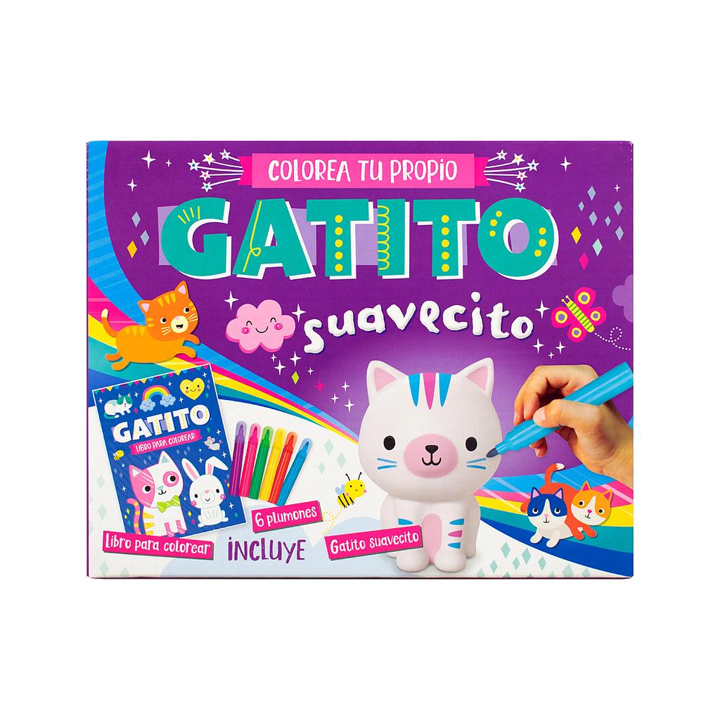 Colorea tu propio gatito suavecito