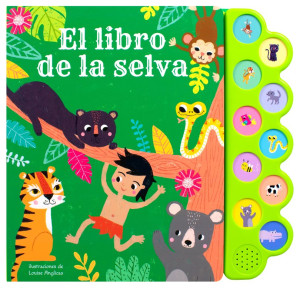 El libro de la selva libro con 10 sonidos