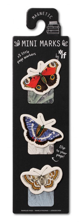 Bookmark Mini - Mark Magnetic Butterflies